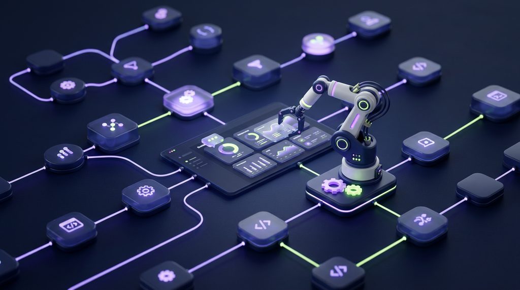 AI & automation illustration